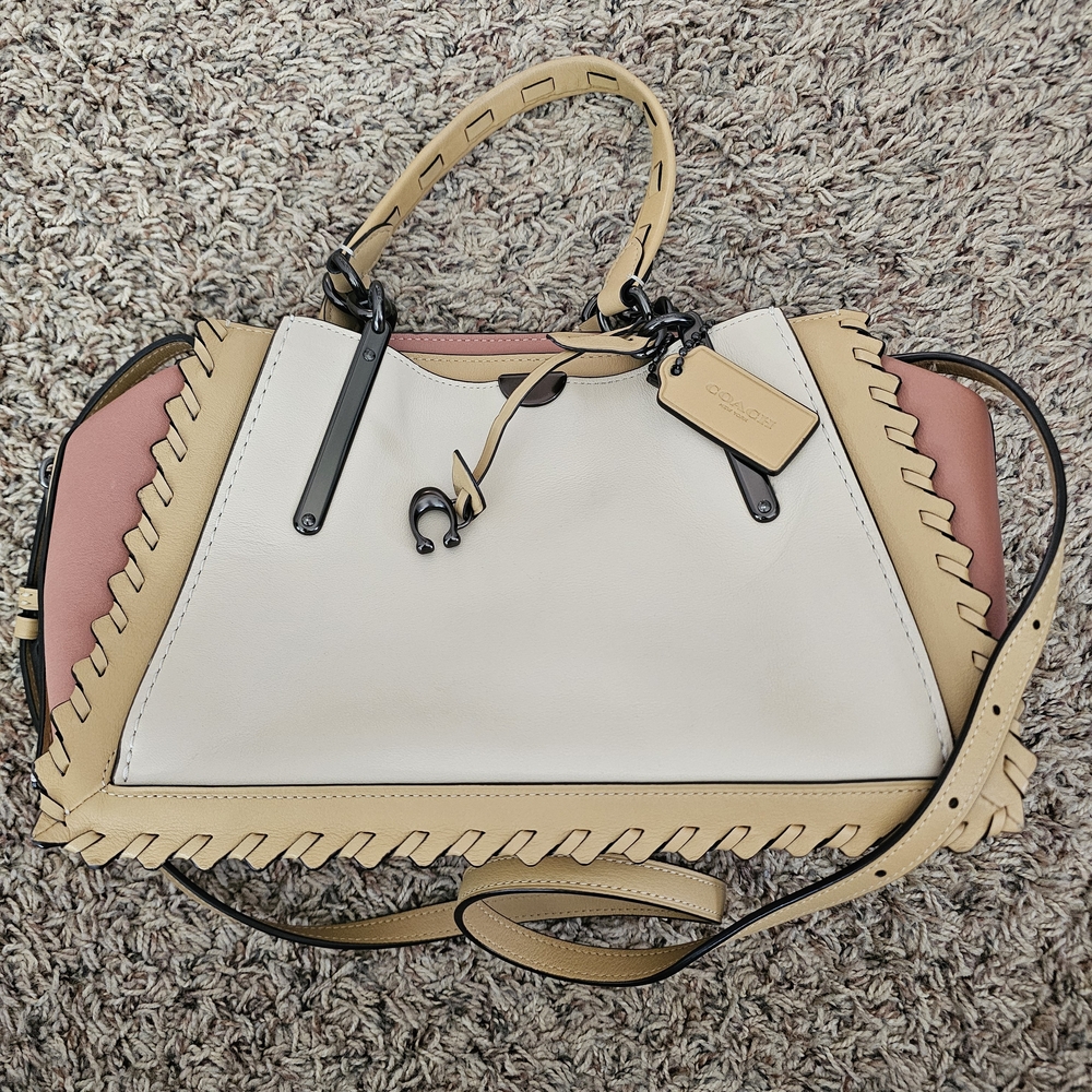 Coach Dreamer 36 Colorblock With Whipstitch